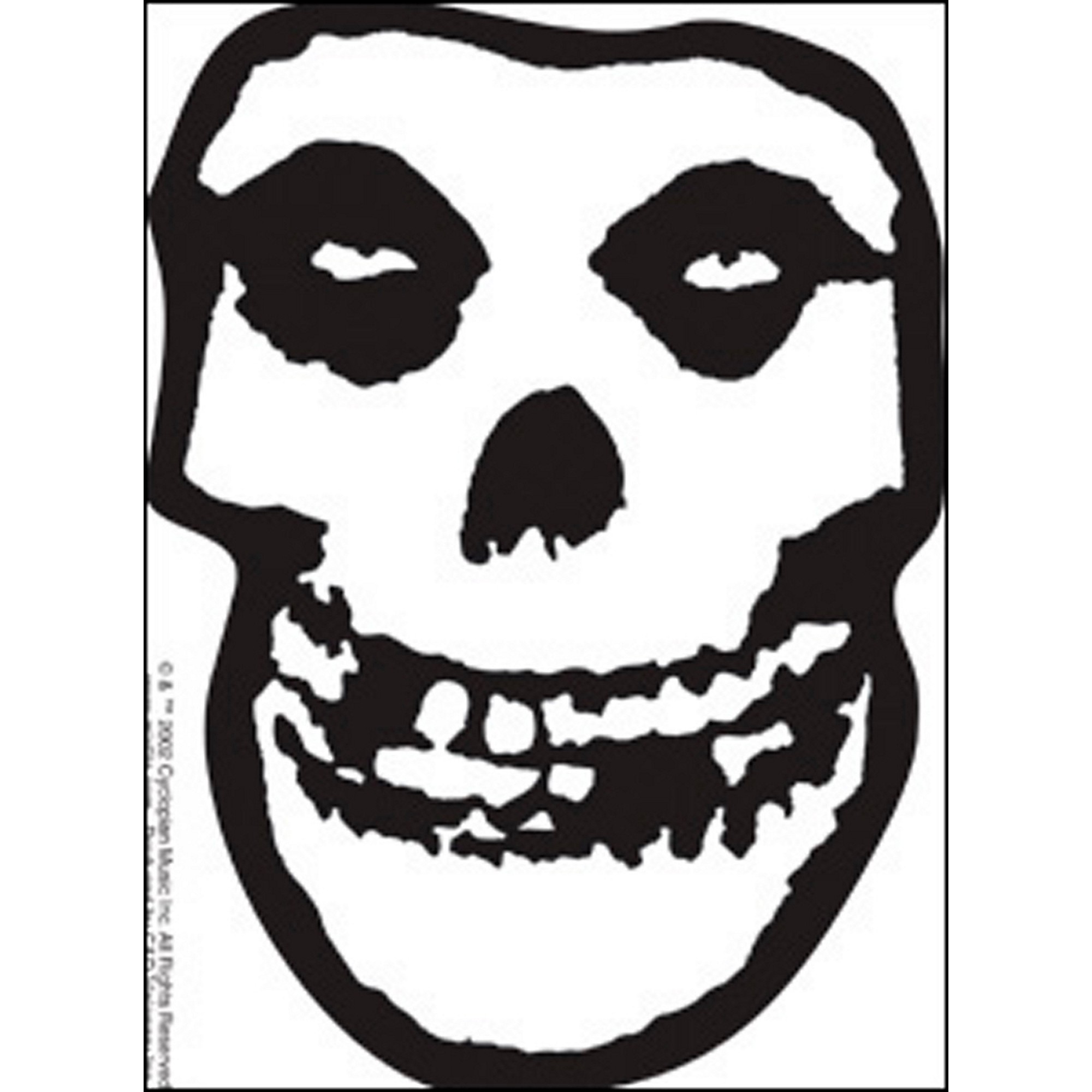 forslag Beliggenhed Midlertidig C&D Visionary Misfits Skull Sticker | Guitar Center
