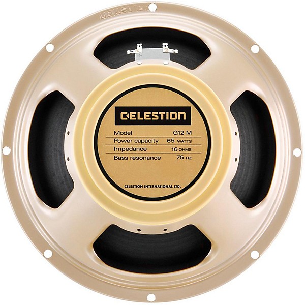 Open Box Celestion G12M-65 Creamback 12" Speaker 16 Ohm Level 1