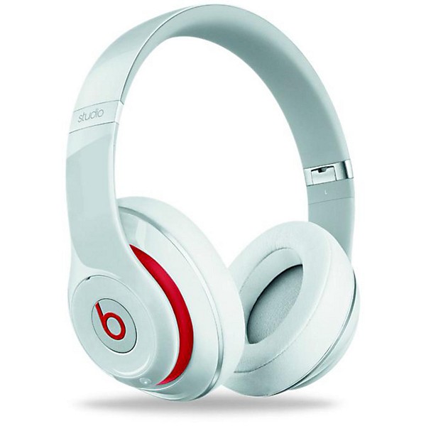 Open Box Beats By Dre Studio 2.0 Over-Ear Headphones Level 2 White 190839099488
