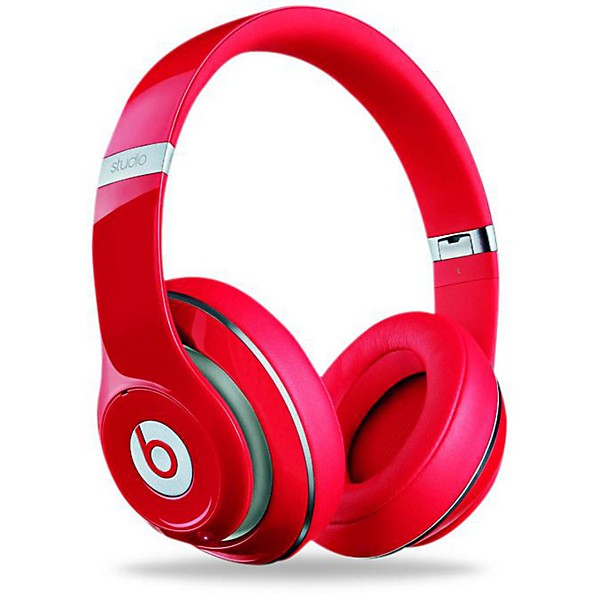 Open Box Beats By Dre Studio 2.0 Over-Ear Headphones Level 1 Red