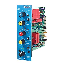 Maag Audio EQ2 2 Band Equalizer w/AIR BAND and Input ATTN - 1 Channel (500 Series)
