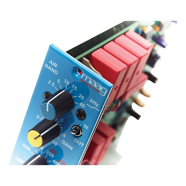 Maag Audio EQ2 2 Band Equalizer w/AIR BAND and Input ATTN - 1 Channel (500 Series)