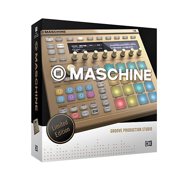 Open Box Native Instruments Maschine MK2 Vintage Gold Level 1