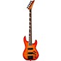 Jackson JS3V Concert 5-String Bass with Quilted Maple Top Transparent Amber