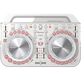 Pioneer DJ DDJ-WeGO2-W Compact iOS DJ Contoller (White)