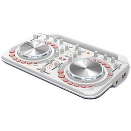 Pioneer DJ DDJ-WeGO2-W Compact iOS DJ Contoller (White)