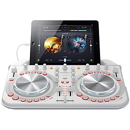 Pioneer DJ DDJ-WeGO2-W Compact iOS DJ Contoller (White)