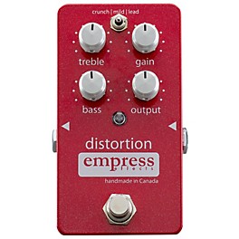 Empress Effects Analog Distortion Guitar Effects Pedal