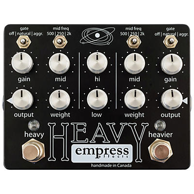 Empress Effects Heavy Dual-Channel Distortion Guitar Effects Pedal for sale