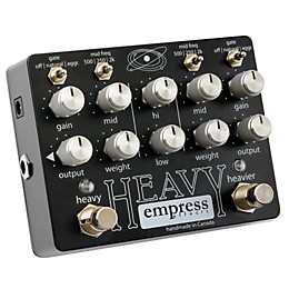 Empress Effects Heavy Dual-Channel Distortion Guitar Effects Pedal