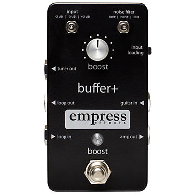 Empress Effects Buffer+ Analog I/O Interface Guitar Pedal With Switchable Boost for sale