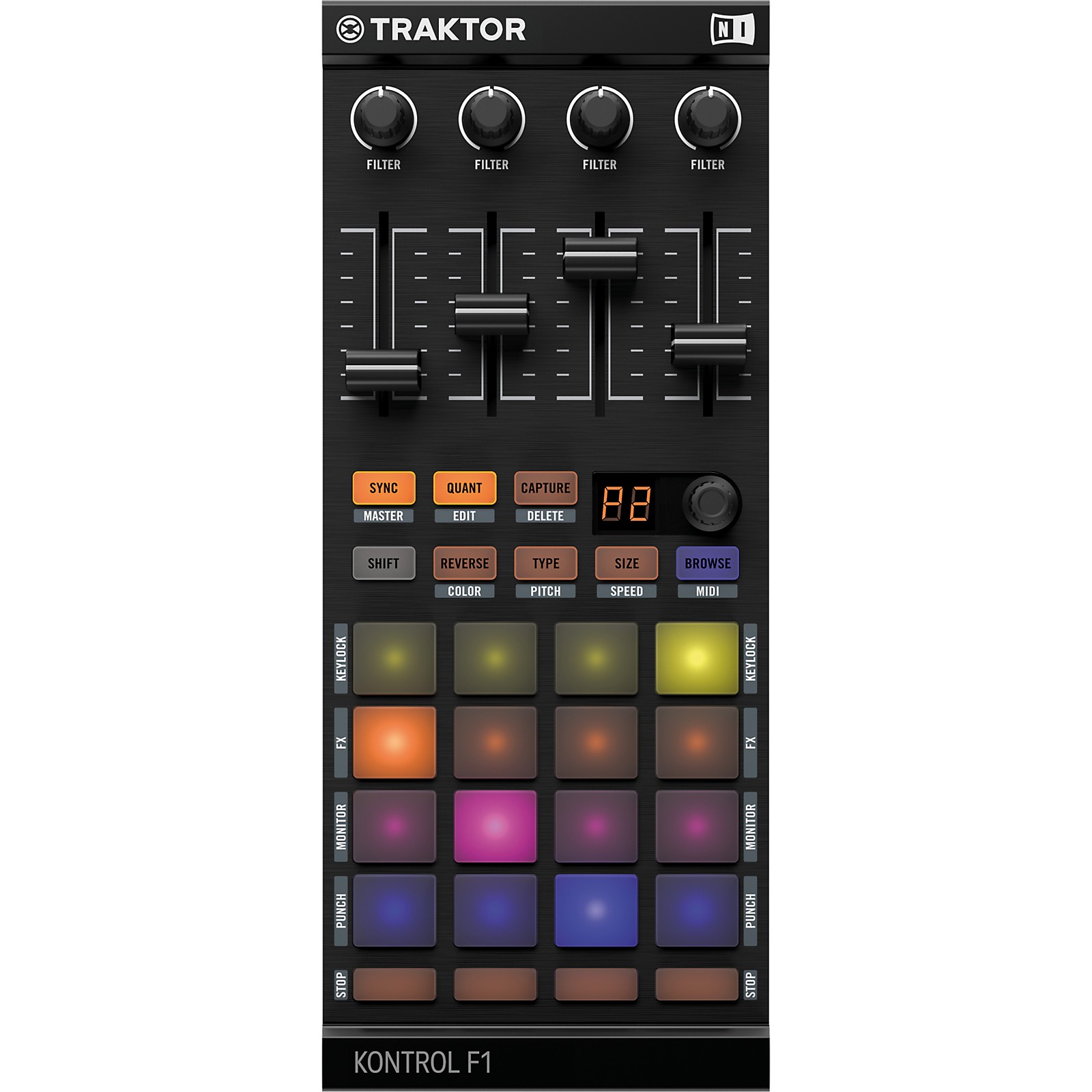 Native Instruments TRAKTOR KONTROL F1 DJ Controller | Guitar