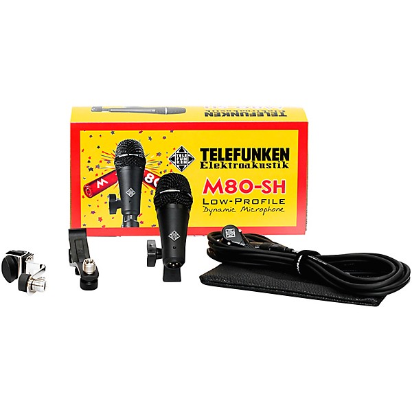 TELEFUNKEN M80-SH Dynamic Microphone Black