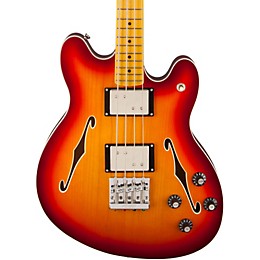 Open Box Fender Starcaster Electric Bass Level 2 Black, Maple Fingerboard 190839161062