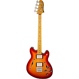 Open Box Fender Starcaster Electric Bass Level 2 Black, Maple Fingerboard 190839555878