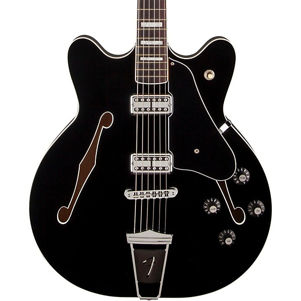 Open Box Fender Coronado Semi-Hollowbody Electric Guitar Level 2 Black Cherry Burst, Rosewood Fingerboard 190839077080