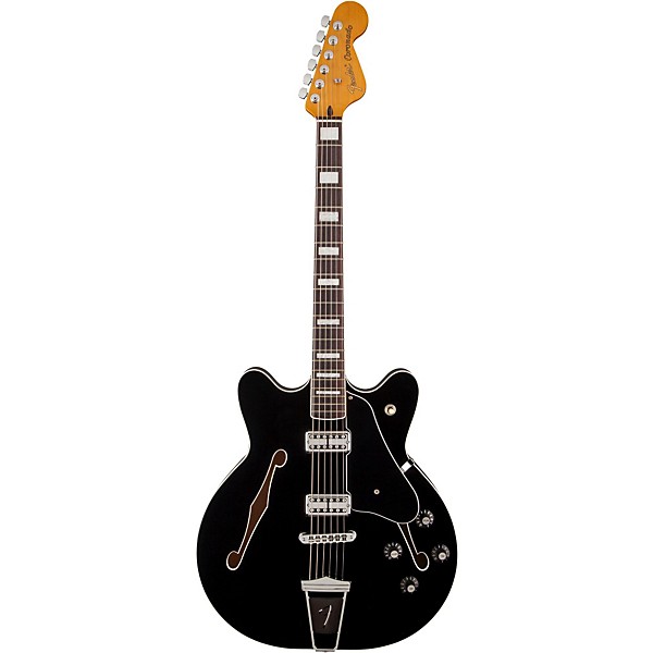 Open Box Fender Coronado Semi-Hollowbody Electric Guitar Level 2 Black Cherry Burst, Rosewood Fingerboard 190839077080