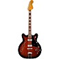 Fender Coronado Semi-Hollowbody Electric Guitar Black Cherry Burst Rosewood Fingerboard