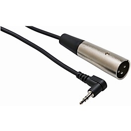 Hosa XVM110M Right-Angle Stereo 3.5mm Male Headphone to XLR Male Extension Cable 10 ft.