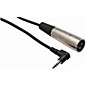 Hosa XVM110M Right-Angle Stereo 3.5mm Male Headphone to XLR Male Extension Cable 10 ft. thumbnail