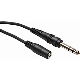Hosa MHE310 Balanced 1/4" TRS Male to Stereo 3.5mm Female Headphone Extension Cable 10 ft.