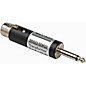 Hosa MIT435 XLR Female LO-Z to 1/4" TS Male HI-Z Microphone Input Impedance Transformer thumbnail