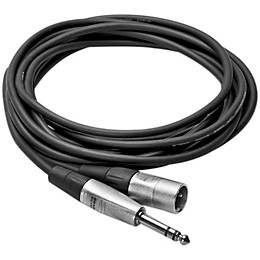 Hosa HSX-003 Balanced 1/4" TRS Male to 3-Pin XLR Male Cable 3 ft.