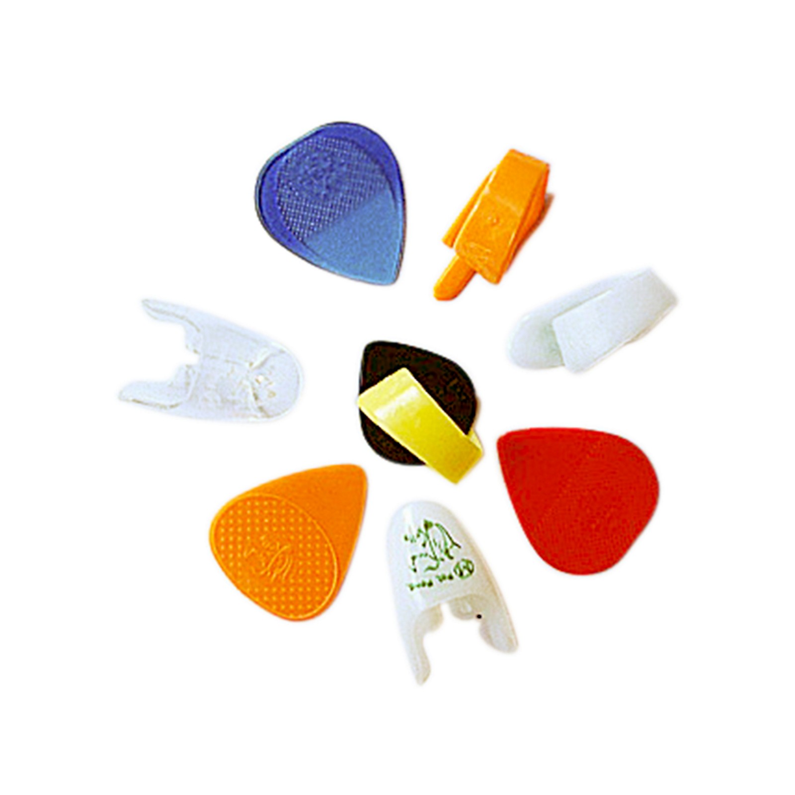 Fred Kelly Picks Variety Bag Guitar Picks 8pcs 1 Bumblebee, 2 Freedom