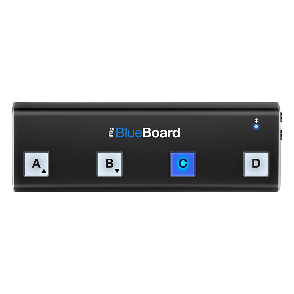 6. IK Multimedia iRig BlueBoard Bluetooth MIDI Pedalboard