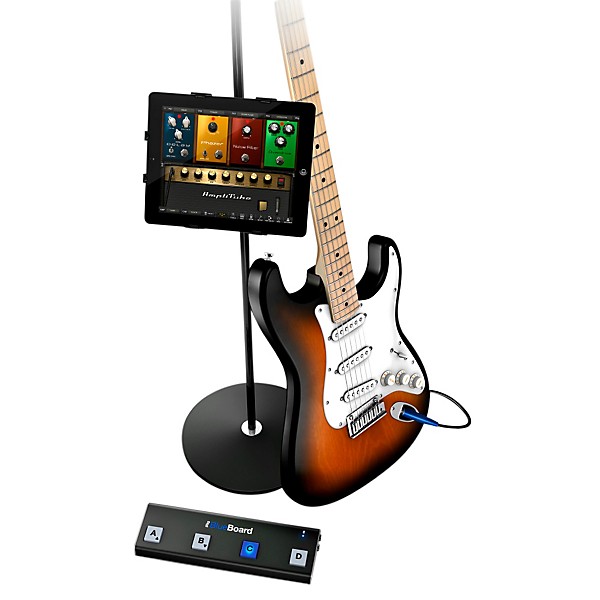IK Multimedia iRig BlueBoard Bluetooth Wireless MIDI Foot Controller for iOS and Mac