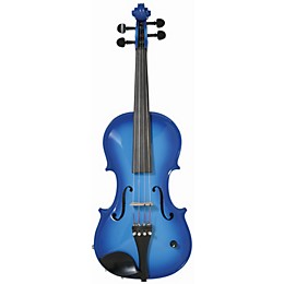Barcus Berry Vibrato-AE Series Acoustic-Electric Violin Blue