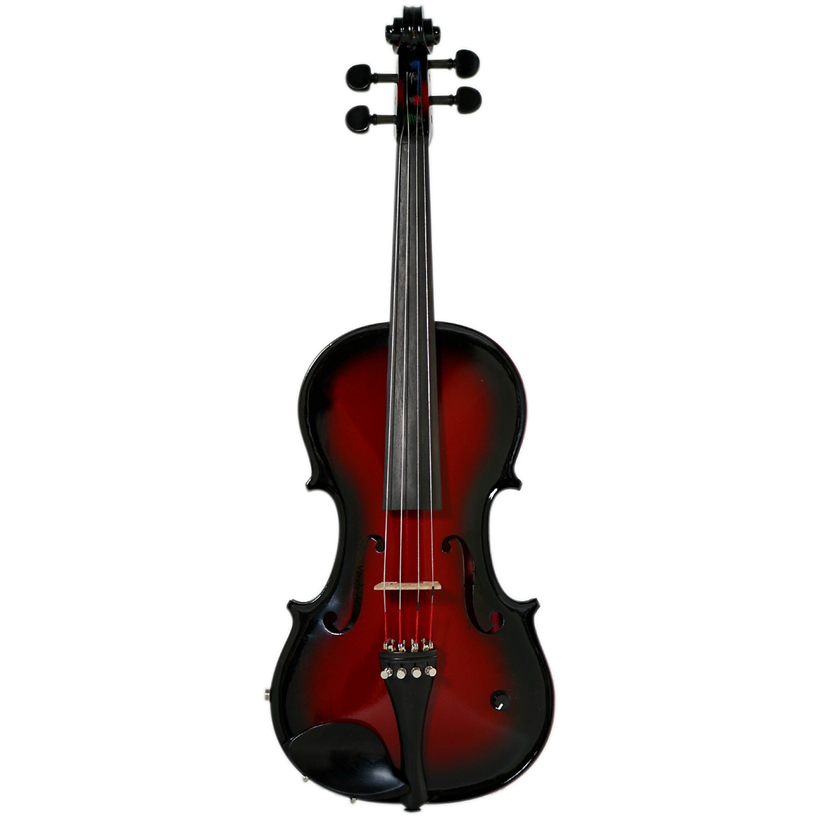 Barcus Berry VibratoAE Series AcousticElectric Violin Red Berry Burst
