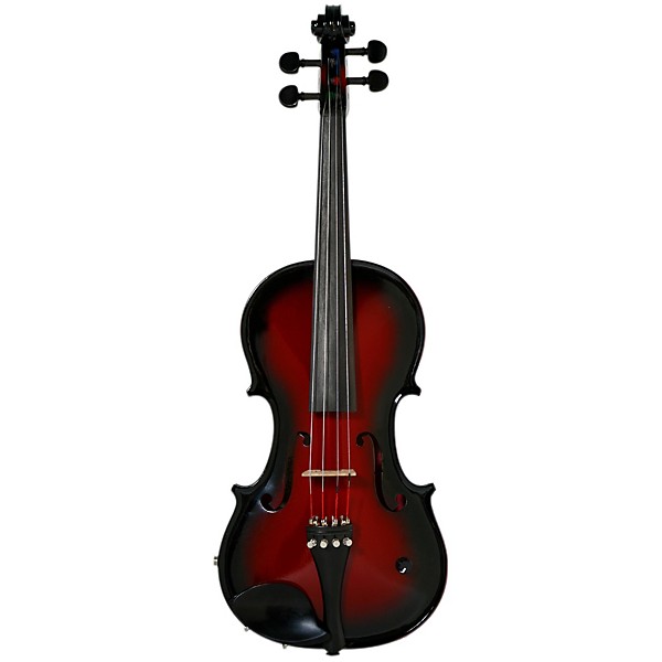 Barcus Berry Vibrato-AE Series Acoustic-Electric Violin Red Berry Burst