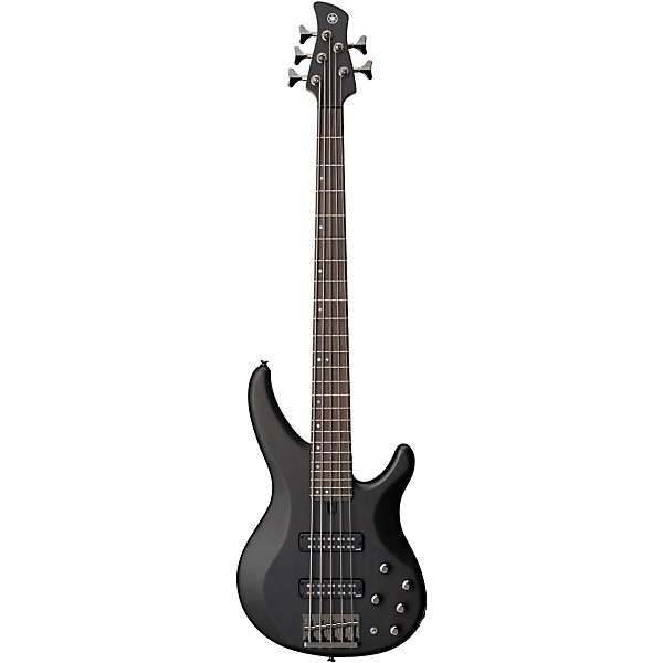Yamaha TRBX505 5-String Premium Electric Bass Transparent Black Rosewood Fretboard