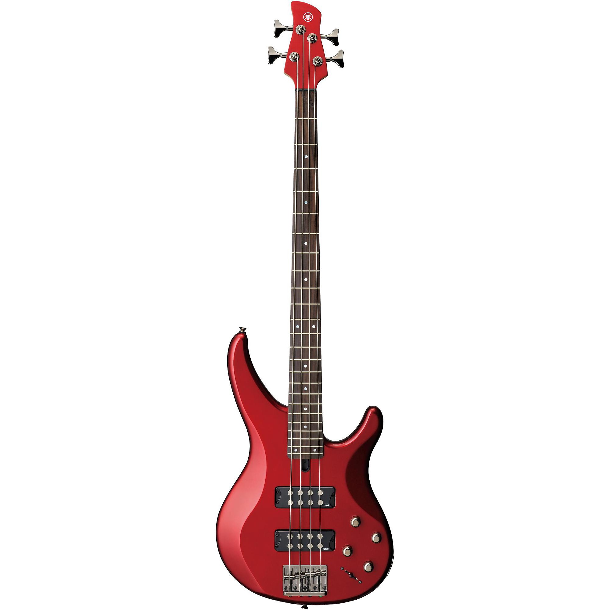 Yamaha TRBX304 4-String Electric Bass Candy Apple Red Rosewood 