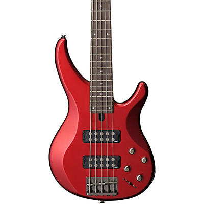Yamaha Trbx305 5-String Electric Bass Candy Apple Red Rosewood Fretboard for sale