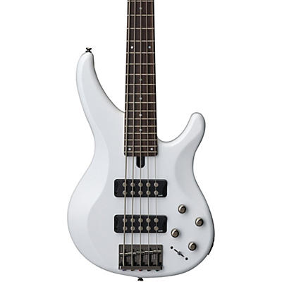 Yamaha Trbx305 5-String Electric Bass White Rosewood Fretboard for sale
