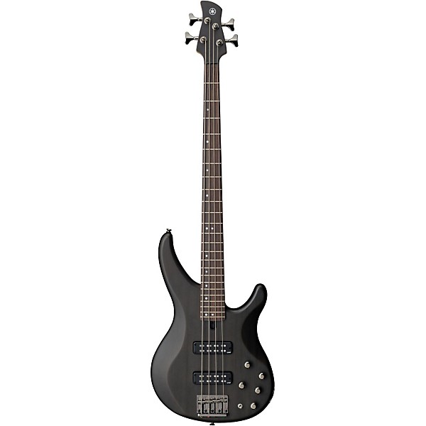 Yamaha TRBX504 4-String Premium Electric Bass Transparent Black Rosewood Fretboard