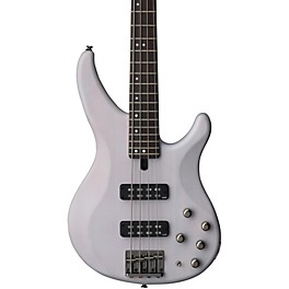 Yamaha TRBX504 4-String Premium Electri... Yamaha TRBX504 4-String Premium Electric Bass Transparent White Rosewood Fretboard