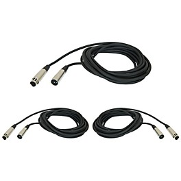 Musician's Gear PRO20M XLR 20 Foot Microphone Cable 3-Pack 20 ft.