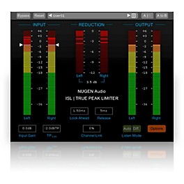 NuGen Audio ISL True-Peak limiter Software Download