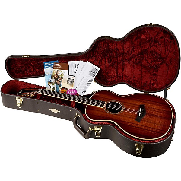Taylor Custom Koa Grand Auditorium Acoustic Guitar Shaded Edge Burst