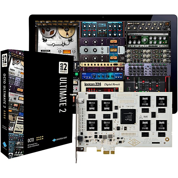 Universal Audio UAD-2 OCTO Ultimate 2 PCIe DSP Accelerator Package
