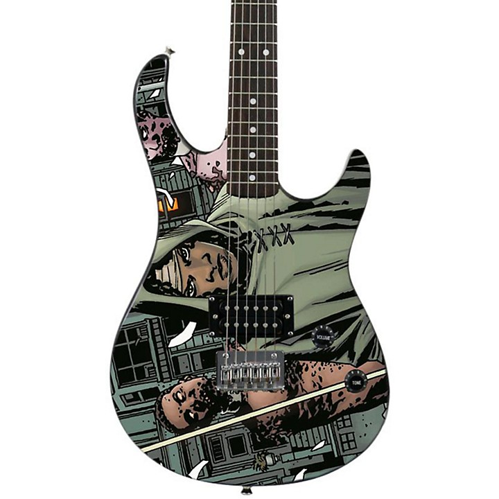 Open Box Peavey Walking Dead Rockmaster Electric Guitar Michonne