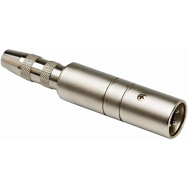 Hosa MIT129 XLR Male LO-Z to 1/4in TS Female HI-Z Microphone Input Impedance Transformer