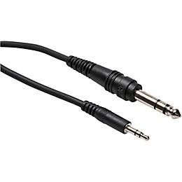 Hosa CMS103 3.5mm Male TRS to 1/4" Male TRS Stereo Interconnect Patch Cable 3 ft.