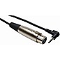 Hosa XVM115F XLR Female to 3.5mm Male TRS Right-Angle Microphone Patch Cable 15 ft. thumbnail
