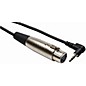 Hosa XVM105F Stereo 3.5mm Male TRS Right-Angle to XLR Female Microphone Patch Cable 5 ft. thumbnail