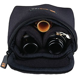 Protec Multiple Trombone/Alto Sax/Clarinet Mouthpiece Pouch Black