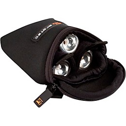 Protec 3 Piece Trumpet Neoprene Mouthpiece Pouch Black